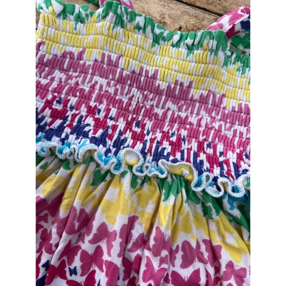 Posh Peanut Rainbow Butterfly Bamboo Twirl Dress 5/6 - Picture 4 of 8
